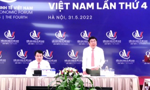 Diễn đàn kinh tế Việt Nam lần 4 với chủ đề: “Xây dựng nền kinh tế độc lập, tự chủ gắn với hội nhập kinh tế sâu rộng trong tình hình mới”.